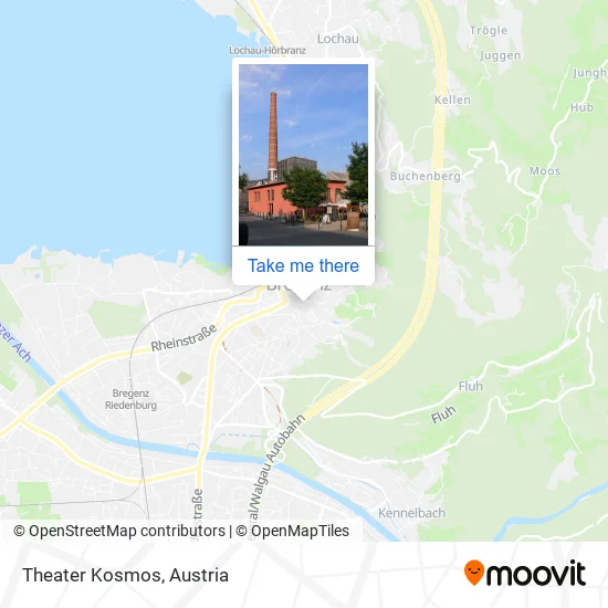 Theater Kosmos map