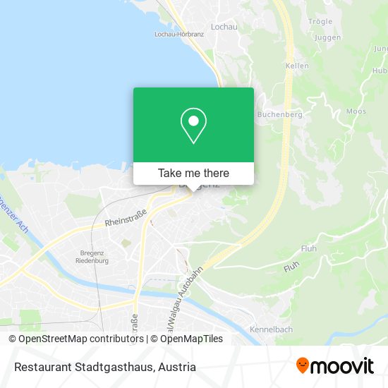 Restaurant Stadtgasthaus map
