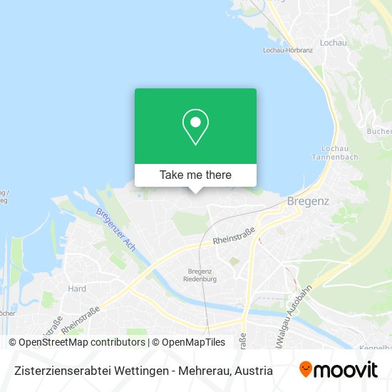 Zisterzienserabtei Wettingen - Mehrerau map