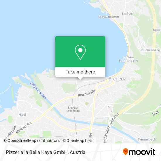 Pizzeria la Bella Kaya GmbH map
