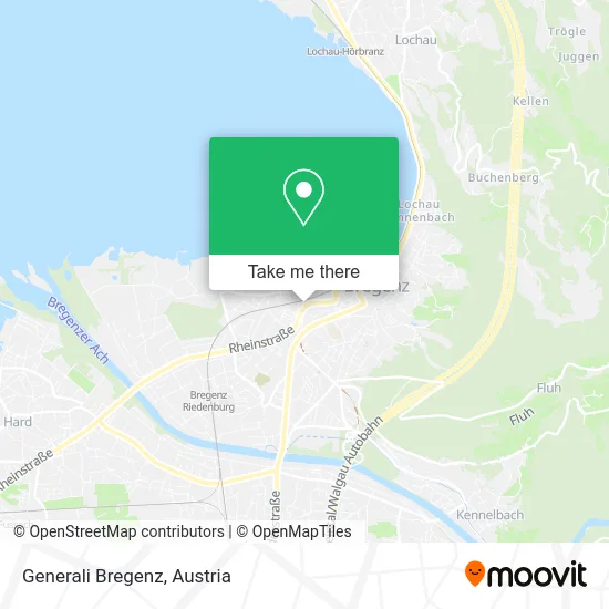 Generali Bregenz map