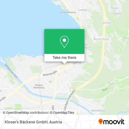 Kloser's Bäckerei GmbH map