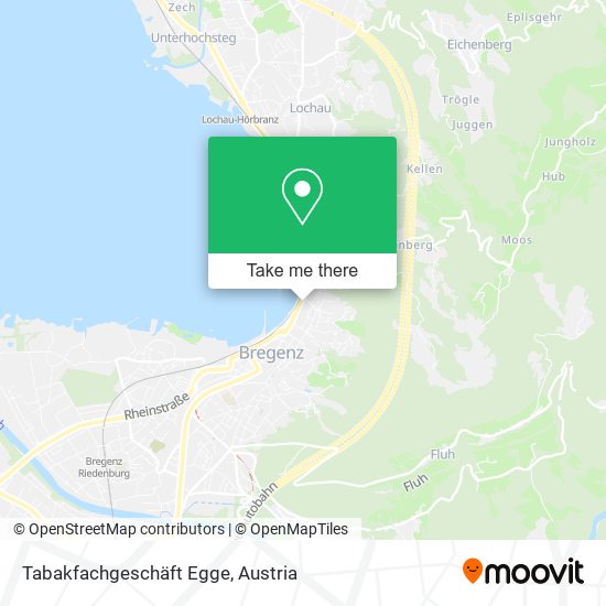 Tabakfachgeschäft Egge map