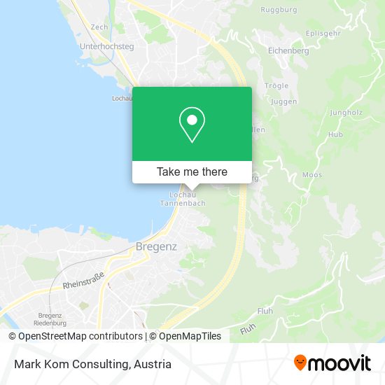 Mark Kom Consulting map