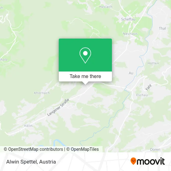 Alwin Spettel map