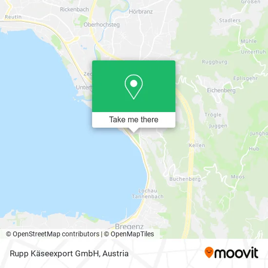 Rupp Käseexport GmbH map