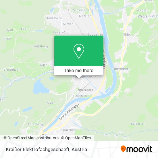 Kraißer Elektrofachgeschaeft map