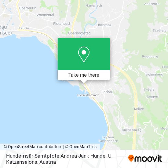 Hundefrisãr Samtpfote Andrea Jank Hunde- U Katzensalons map