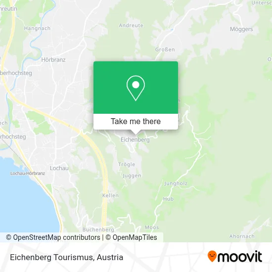 Eichenberg Tourismus map