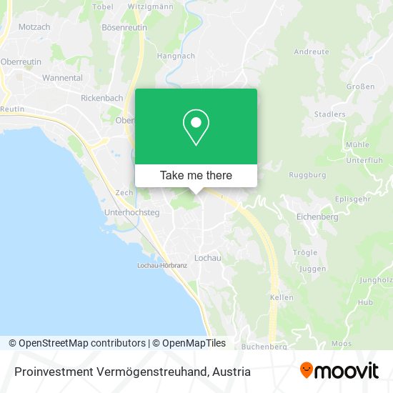 Proinvestment Vermögenstreuhand map