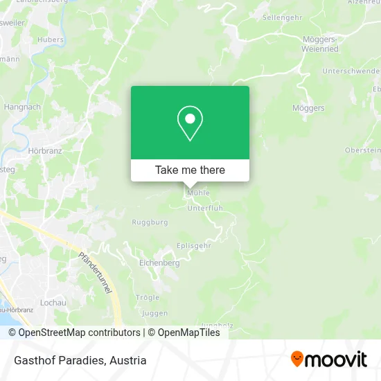 Gasthof Paradies map
