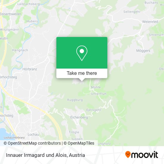 Innauer Irmagard und Alois map