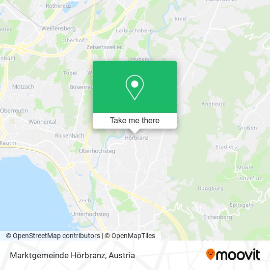 Marktgemeinde Hörbranz map