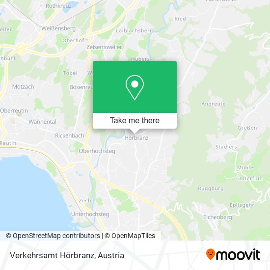 Verkehrsamt Hörbranz map