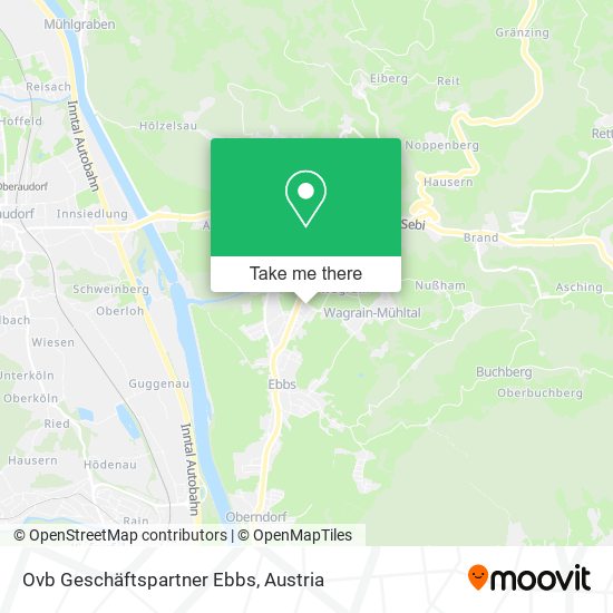 Ovb Geschäftspartner Ebbs map