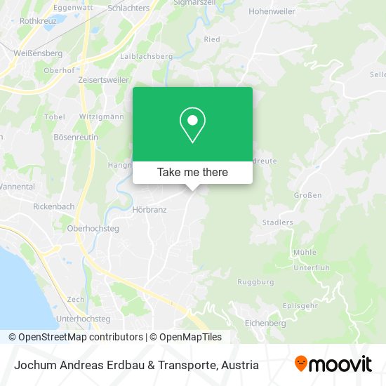 Jochum Andreas Erdbau & Transporte map