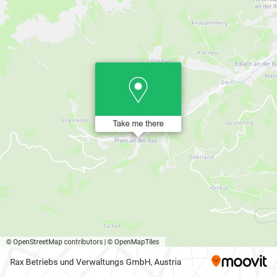 Rax Betriebs und Verwaltungs GmbH map
