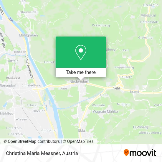 Christina Maria Messner map