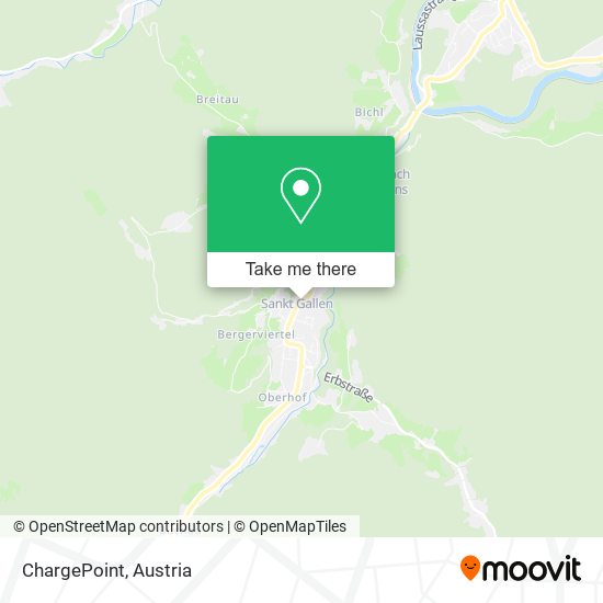 ChargePoint map