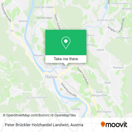 Peter Brückler Holzhandel Landwirt map