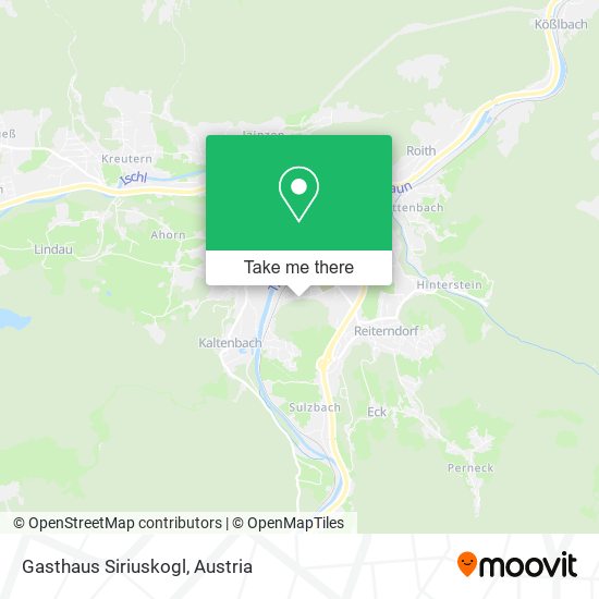 Gasthaus Siriuskogl map