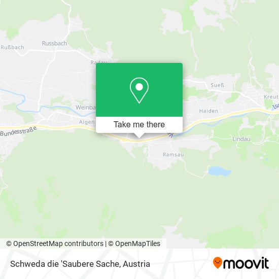 Schweda die 'Saubere Sache map