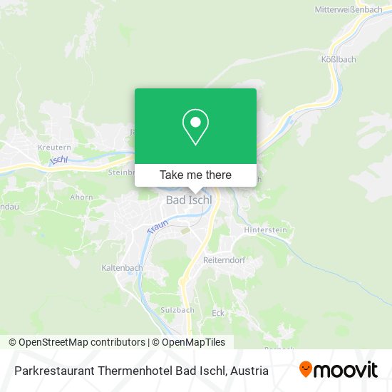 Parkrestaurant Thermenhotel Bad Ischl map