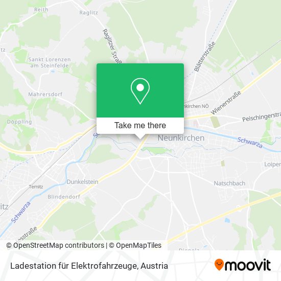 Ladestation für Elektrofahrzeuge map