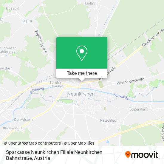 Sparkasse Neunkirchen Filiale Neunkirchen Bahnstraße map