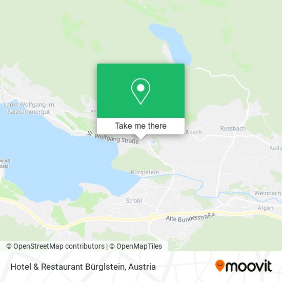 Hotel & Restaurant Bürglstein map