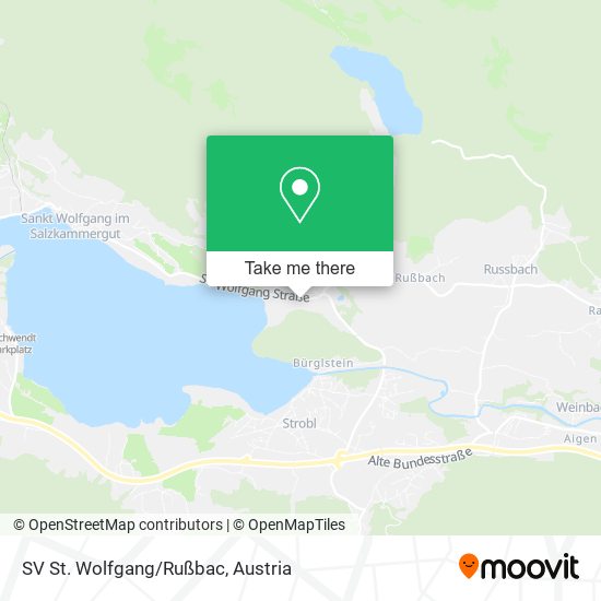 SV St. Wolfgang/Rußbac map