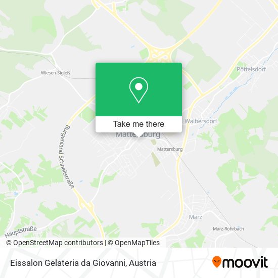 Eissalon Gelateria da Giovanni map