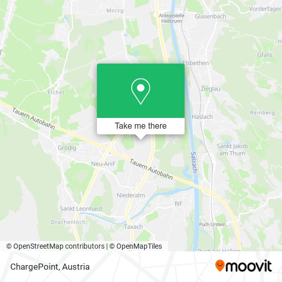 ChargePoint map