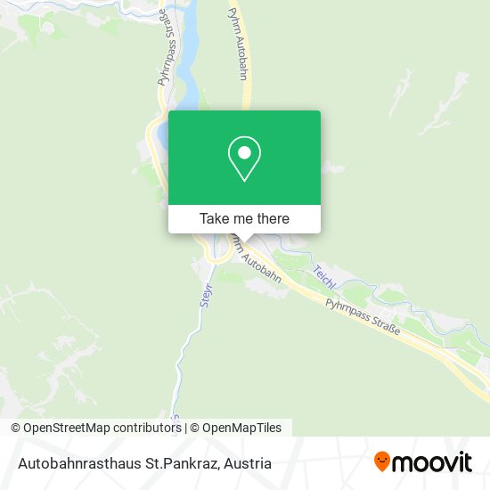 Autobahnrasthaus St.Pankraz map