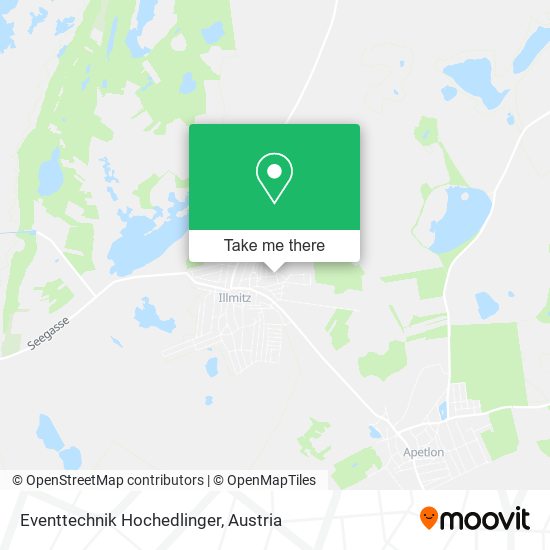 Eventtechnik Hochedlinger map