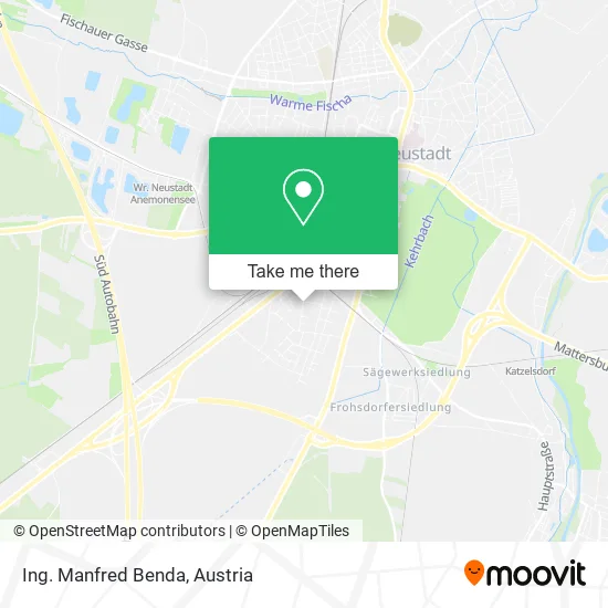 Ing. Manfred Benda map