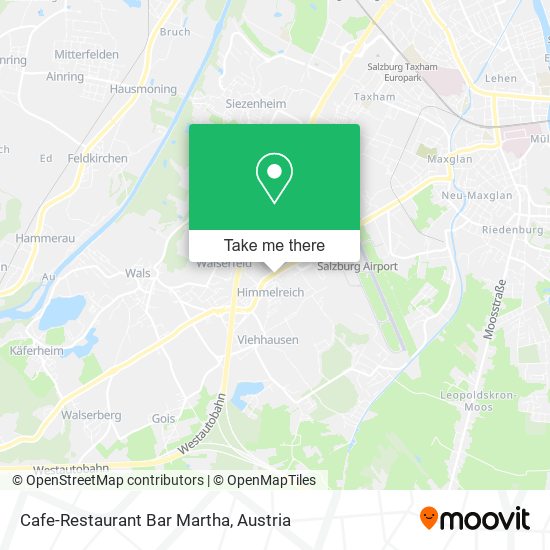 Cafe-Restaurant Bar Martha map