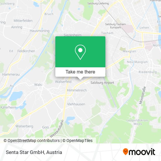 Senta Star GmbH map