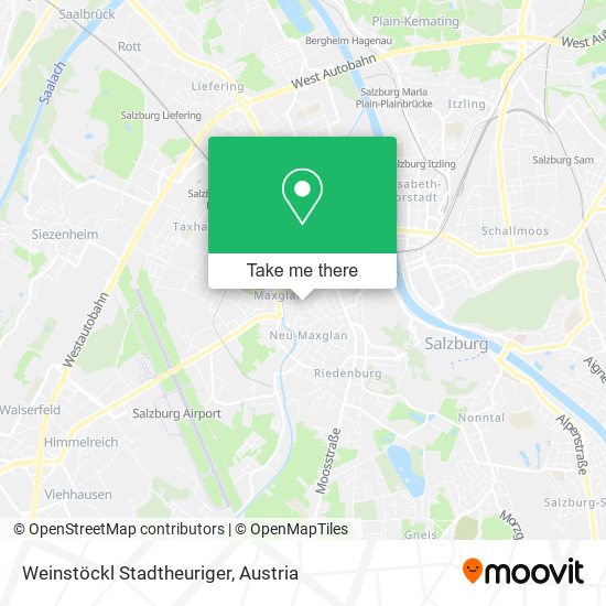 Weinstöckl Stadtheuriger map
