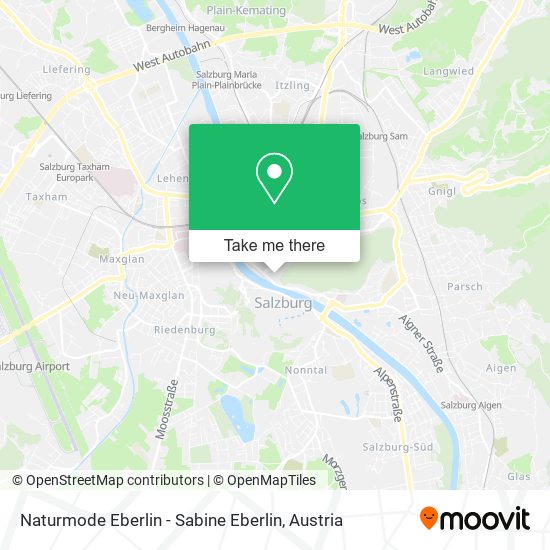 Naturmode Eberlin - Sabine Eberlin map