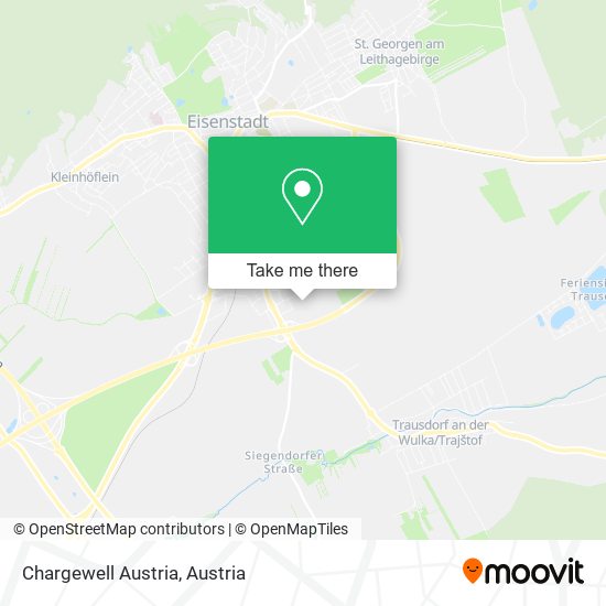 Chargewell Austria map