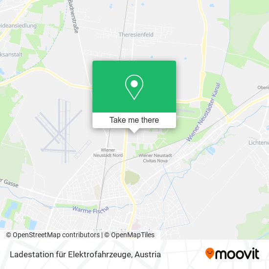 Ladestation für Elektrofahrzeuge map