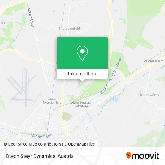 Dtech Steyr Dynamics map
