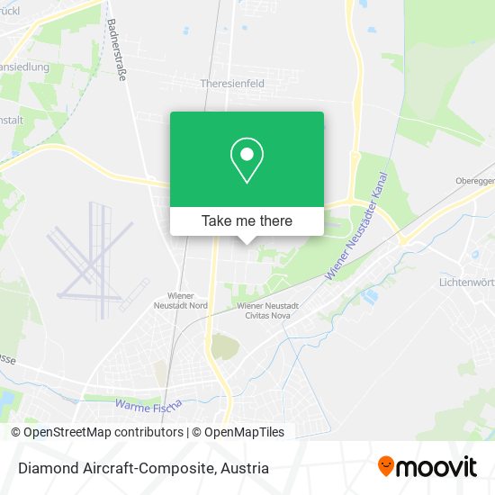 Diamond Aircraft-Composite map