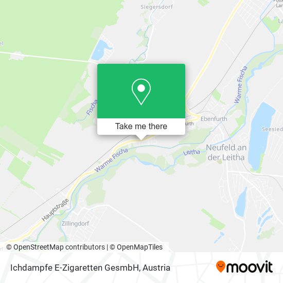 Ichdampfe E-Zigaretten GesmbH map