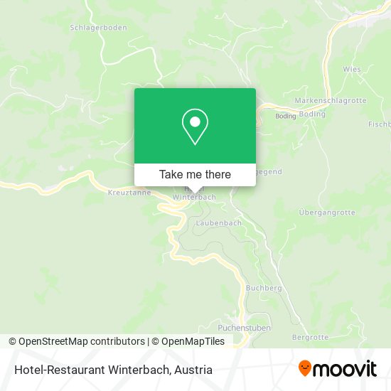 Hotel-Restaurant Winterbach map