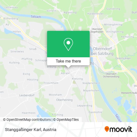 Stanggaßinger Karl map