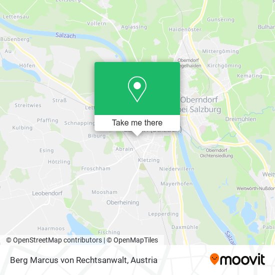 Berg Marcus von Rechtsanwalt map