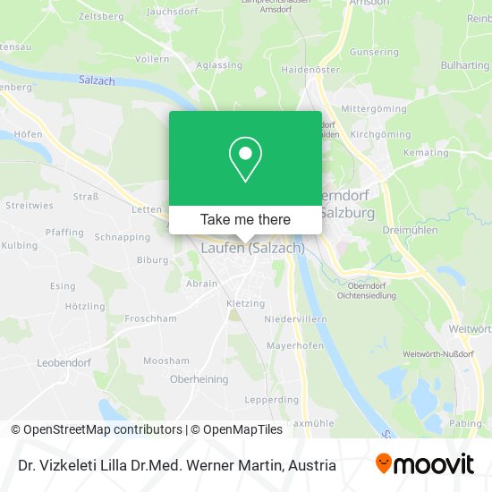 Dr. Vizkeleti Lilla Dr.Med. Werner Martin map
