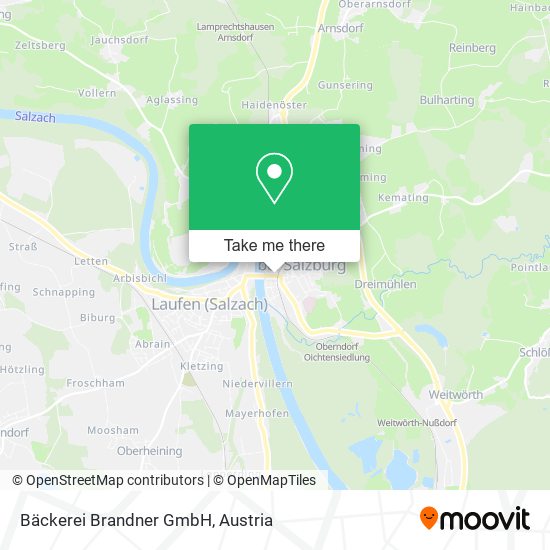 Bäckerei Brandner GmbH map